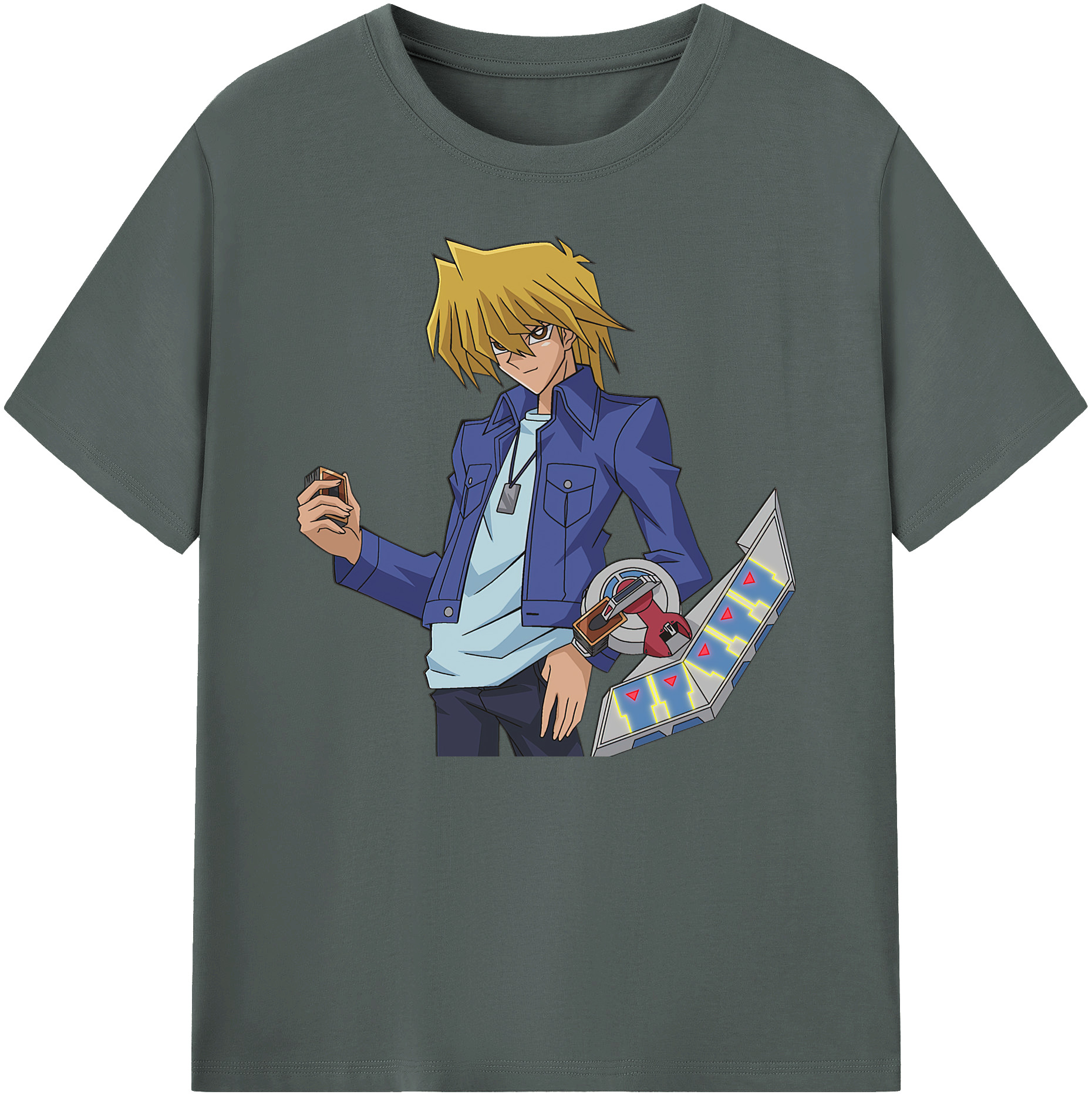（画像用） 遊☆戯☆王 Yu-Gi-Oh! 綿100％ メンズ半袖Tシャツ｜肌触りやわらか＆通気性